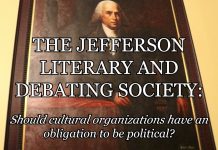 Jefferson Society Debate: The Political Duty of Cultural Organizations