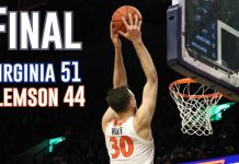 Key Leads UVA Over Clemson for 3rd Straight Win