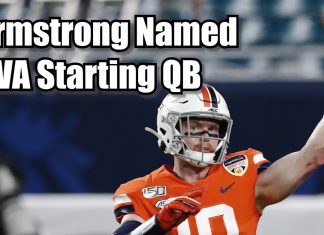 Brennan Armstrong Named UVA Starting QB