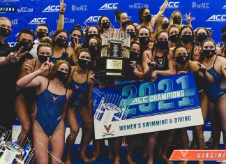 UVA Women’s Swim and Dive Team Laps Competition, Clenches 15th ACC Title