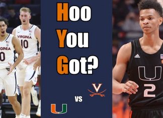 Hoo You Got? The Virginia Cavaliers Look To Rebound Against Miami