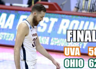 UVA Upset By Ohio in Round of 64