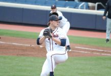 Virginia Pitching Staff Shuts Out Towson, Wins 5-0