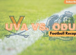 UVA Football Escapes with Narrow win over ODU