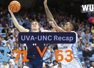 #6 UVA Loses 2nd Straight 71-63 to UNC