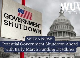 WUVA Now: Potential Government Shutdown Ahead with Early March Funding Deadlines