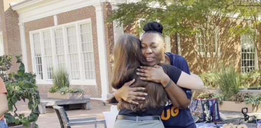 ‘Hoo Needs A Hug’ brings encouragement to Grounds